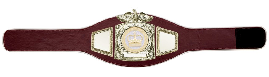 PROEAGLE BLACK CHAMPION CROWN CHAMPIONSHIP BELT - PROEAGLE/G/WHTGEM - AVAILABLE IN 6+ COLOURS